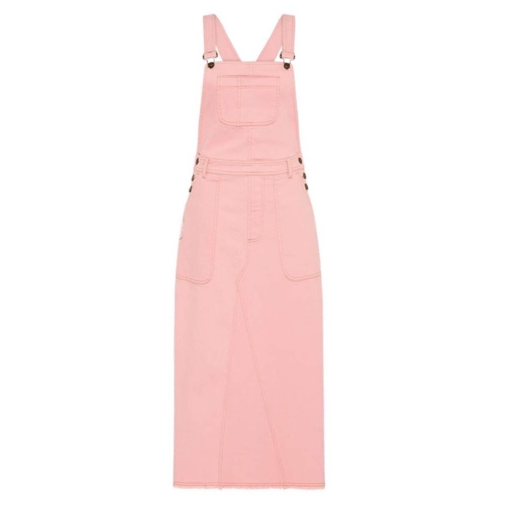 Spell & the Gypsy Collective pink Candy Pinafore Denim Dress